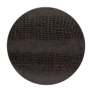 Placemat Round - Chocolate (38cm)